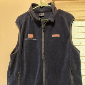 Vineyard Vines fleece zip vest